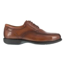 Florsheim Shoes: Men's FS2001 Brown Coronis Steel Toe Oxford Work Shoe -Fashion Clothing Store florsheim fs2001 coronis 01