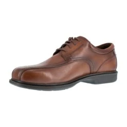 Florsheim Shoes: Men's FS2001 Brown Coronis Steel Toe Oxford Work Shoe -Fashion Clothing Store florsheim fs2001 coronis 03