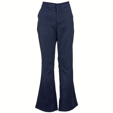 Dickies Pants: Women's Dark Navy FP121 DN Flat Front Stretch Twill Pants 2 Dickies Pants: Women's Dark Navy FP121 DN Flat Front Stretch Twill Pants - Image 2