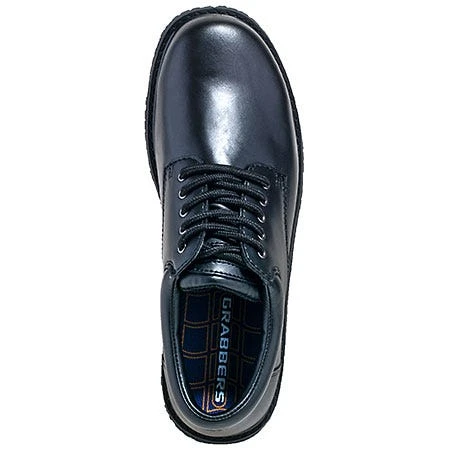 Grabbers: Men's Black G1120 Oxford Shoe 7 Grabbers: Men's Black G1120 Oxford Shoe - Image 7