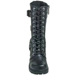 Harley Davidson Boots: Women's 83736 9 Inch Eda Motorcycle Boots -Fashion Clothing Store harley davidson d83736 f 01