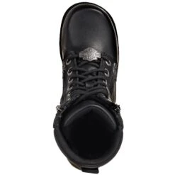 Harley Davidson Boots: Women's D83877 Zip Up Black Motorcycle Boots -Fashion Clothing Store harley davidson d83877 t 01