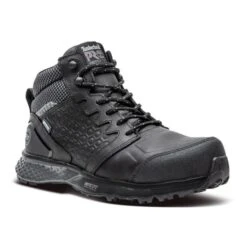 Timberland Pro Boots: Women's A21QA Black Grey Reaxion Composite Toe Waterproof Hiker 9 Timberland Pro Boots: Women's A21QA Black Grey Reaxion Composite Toe Waterproof Hiker -Fashion Clothing Store image a21qablk 550 550