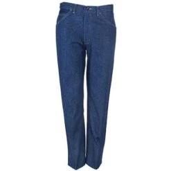 Bulwark Apparel: Men's PEJ4 DW Flame-Resistant Blue Denim Work Jeans -Fashion Clothing Store image 44513