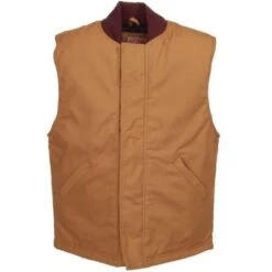 Red Kap Vests: Duck Snap Front Vest VD22 BD -Fashion Clothing Store image 45381