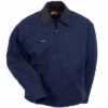CornerStone Jackets: J763 Navy Cotton Duck Work Jacket