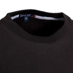 Sport-Tek Sweatshirts: Men's Black F280 BLK Heavyweight Crewneck Sweatshirt -Fashion Clothing Store image 46353