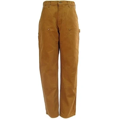 Carhartt Pants: Men's B136 BRN Brown Double Front Duck Dungaree Work Pants 4 Carhartt Pants: Men's B136 BRN Brown Double Front Duck Dungaree Work Pants - Image 4