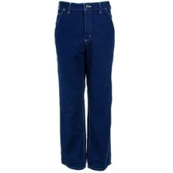 Carhartt Jeans: Men's B13 DST Darkstone Cotton Denim Work Jeans -Fashion Clothing Store image 50267