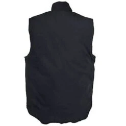 Carhartt Vests: Men's Black V01 BLK Cotton Duck Arctic Vest -Fashion Clothing Store image 52567