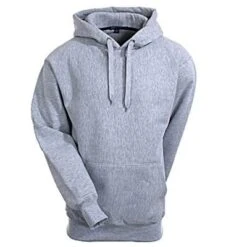 Sport Tek Sweatshirts: Men's Athletic Grey F281 ATH Heavyweight Pullover Hooded Sweatshirt -Fashion Clothing Store image 55603