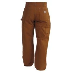 Carhartt Pants: Men's B01 BRN Brown Duck Work Pants 7 Carhartt Pants: Men's B01 BRN Brown Duck Work Pants -Fashion Clothing Store image 58954