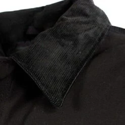 Carhartt Coats: Men's Black C003 BLK Arctic Quilt Lined Traditional Duck Coat -Fashion Clothing Store image 60071 1