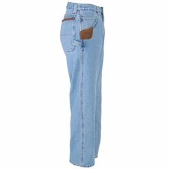 Wrangler Riggs Jeans: Men's Vintage Indigo 3W020 VI Durashield® Carpenter Jeans -Fashion Clothing Store image 61929