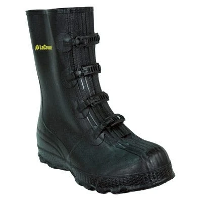 LaCrosse Boots: Men's 266160 Black Waterproof Rubber 4-Buckle Boot Overshoes 7 LaCrosse Boots: Men's 266160 Black Waterproof Rubber 4-Buckle Boot Overshoes - Image 7