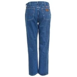 Wrangler Jeans: Men’s Cowboy Cut 31MWZ GK Relaxed Fit Stonewash Jeans -Fashion Clothing Store image 89793