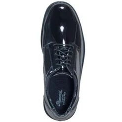 Thorogood Shoes: Men's 831-6031 Black High Gloss Academy Oxford Shoes -Fashion Clothing Store image 91251