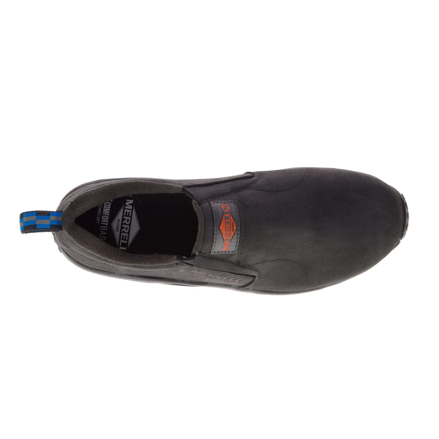 Merrell Shoes: Men's J099321 Black Jungle Moc Slip Resistant Slip On Work Shoe 1 Merrell Shoes: Men's J099321 Black Jungle Moc Slip Resistant Slip On Work Shoe