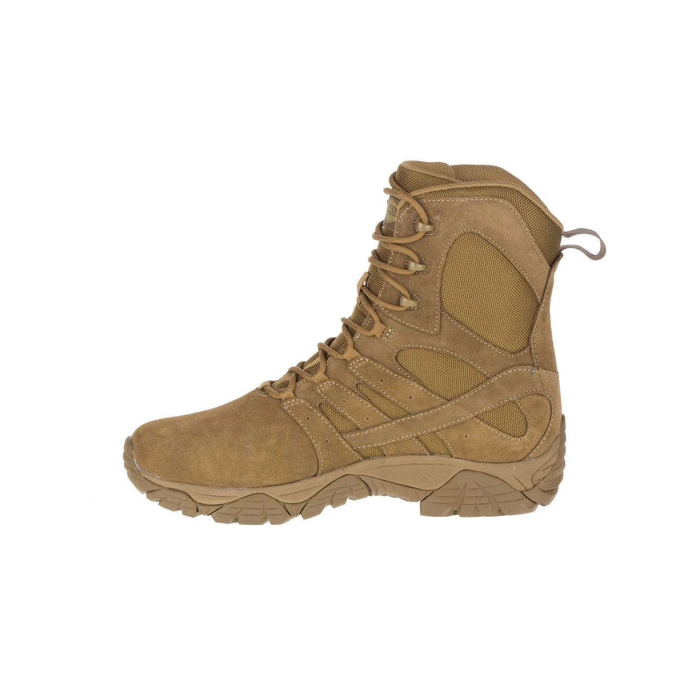 Merrell Boots: Unisex J099355 Tan Moab 2 Defense Slip Resistant Tactical Work Boot 4 Merrell Boots: Unisex J099355 Tan Moab 2 Defense Slip Resistant Tactical Work Boot - Image 4