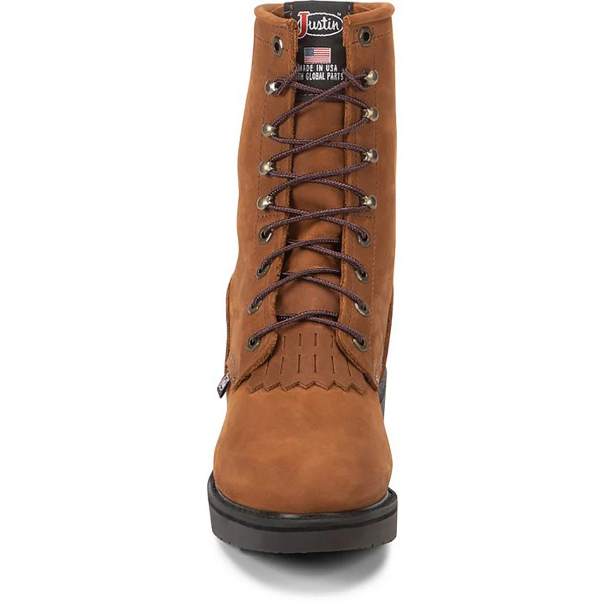 Justin Boots: Men's 760 USA Made 8 Inch EH Work Boots 3 Justin Boots: Men's 760 USA Made 8 Inch EH Work Boots - Image 3