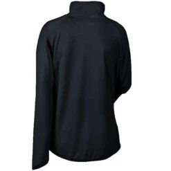 Sport Tek Pullover: Ladies LST850 BLK Black 1/2 Zip Stretch Pullover -Fashion Clothing Store lst850blk portauthorityb 01