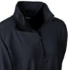 Sport Tek Pullover: Ladies LST850 BLK Black 1/2 Zip Stretch Pullover