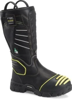 Matterhorn Boots: Men's MTC703 Black Composite Toe 15" Pull On Internal MetGuard Waterproof Work Boot
