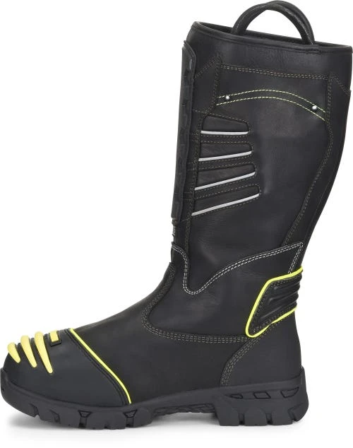 Matterhorn Boots: Men's MTC703 Black Composite Toe 15" Pull On Internal MetGuard Waterproof Work Boot 3 Matterhorn Boots: Men's MTC703 Black Composite Toe 15" Pull On Internal MetGuard Waterproof Work Boot - Image 3