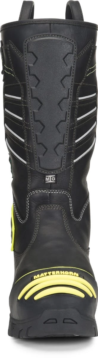 Matterhorn Boots: Men's MTC703 Black Composite Toe 15" Pull On Internal MetGuard Waterproof Work Boot 4 Matterhorn Boots: Men's MTC703 Black Composite Toe 15" Pull On Internal MetGuard Waterproof Work Boot - Image 4