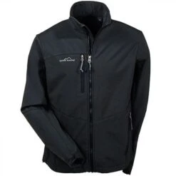 Eddie Bauer Jackets: Men's Soft Shell Black Waterproof Jacket EB530 BLK 6 Eddie Bauer Jackets: Men's Soft Shell Black Waterproof Jacket EB530 BLK -Fashion Clothing Store picture 033