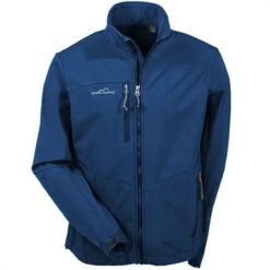 Eddie Bauer Jackets: Men's Blue Soft Shell Waterproof Jacket EB530 DAC -Fashion Clothing Store picture 037
