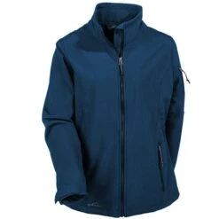Eddie Bauer Jackets: Women's Waterproof Blue Soft Shell Jacket EB531 DAC -Fashion Clothing Store picture 048