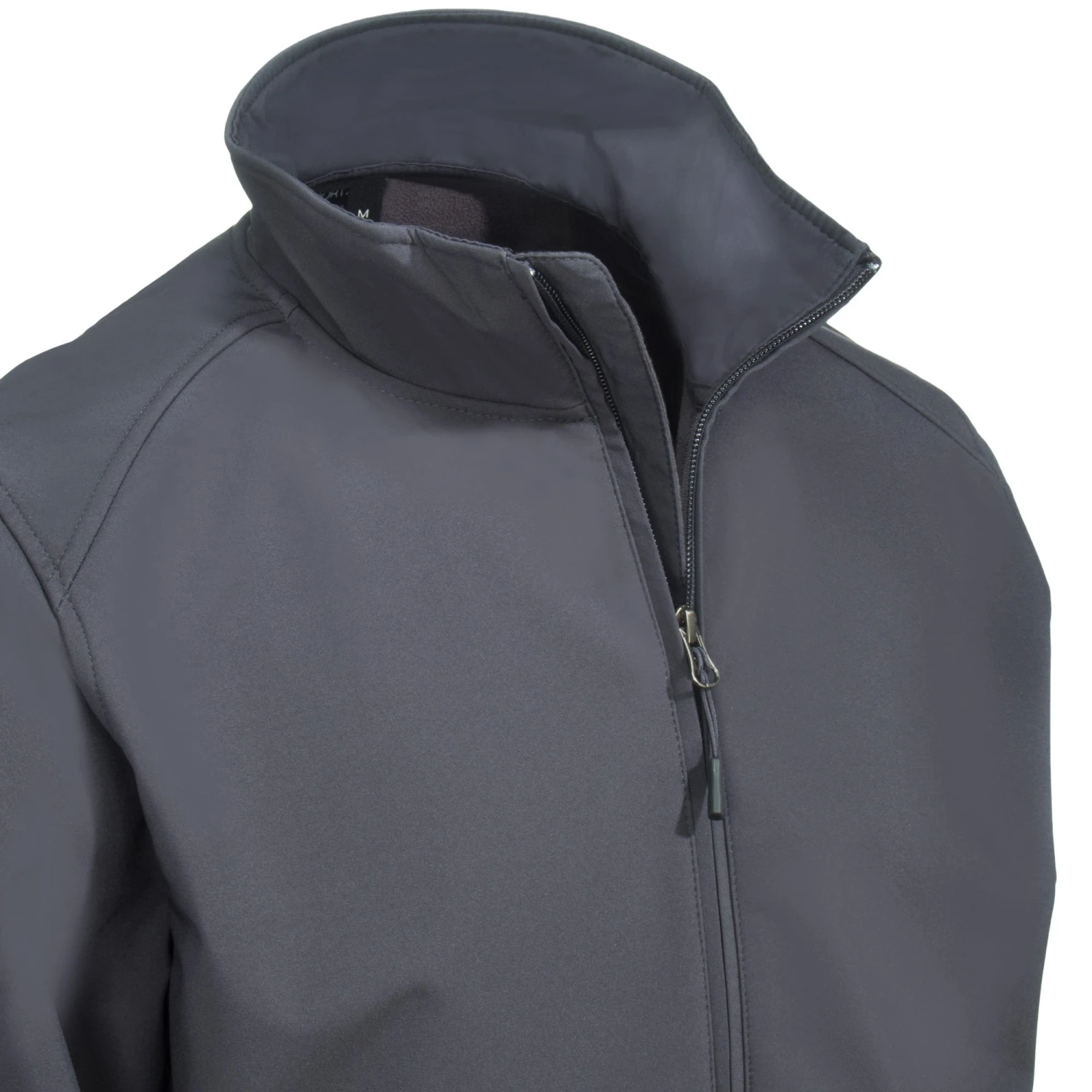 Port Authority Jackets: Men's J337 BGY Water-Resistant Battleship Grey Soft Shell Bomber Jacket 2 Port Authority Jackets: Men's J337 BGY Water-Resistant Battleship Grey Soft Shell Bomber Jacket - Image 2