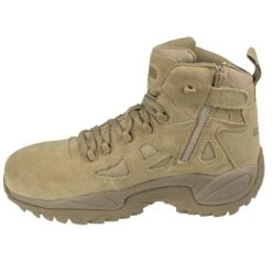 Reebok Boots: Men's Tan RB8694 Rapid Response EH Composite Toe Military Boots -Fashion Clothing Store rb8694 4
