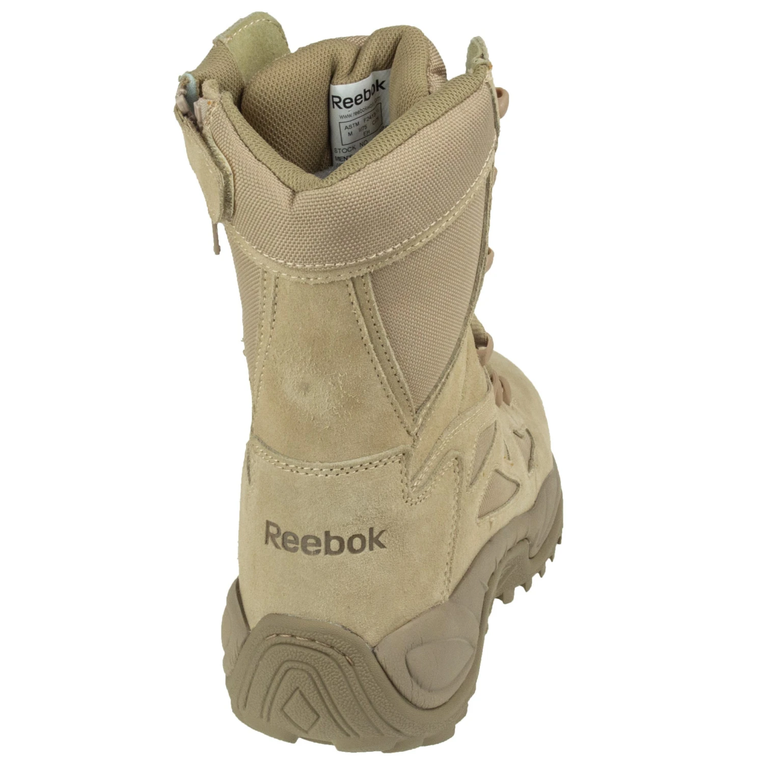 Reebok Boots: Men's Tan RB8894 Rapid Response EH Composite Toe Military Boots 5 Reebok Boots: Men's Tan RB8894 Rapid Response EH Composite Toe Military Boots - Image 5