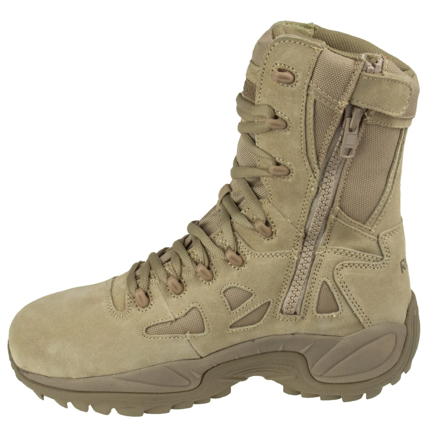 Reebok Boots: Men's Tan RB8894 Rapid Response EH Composite Toe Military Boots 4 Reebok Boots: Men's Tan RB8894 Rapid Response EH Composite Toe Military Boots - Image 4