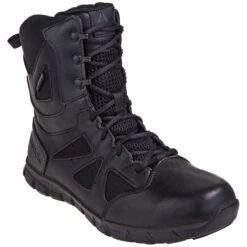 Reebok Boots: Sublite Waterproof Men's Black RB8806 EH 8-Inch Tactical Boots -Fashion Clothing Store reebok rb8806 p 01 1