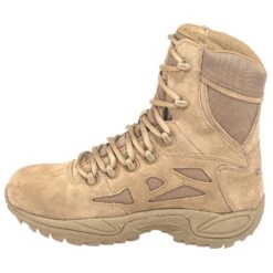 Reebok Boots: Men's RB8977 Coyote Tan 8-Inch Rapid Response Tactical Boots 9 Reebok Boots: Men's RB8977 Coyote Tan 8-Inch Rapid Response Tactical Boots -Fashion Clothing Store reebok rb8977 i 01