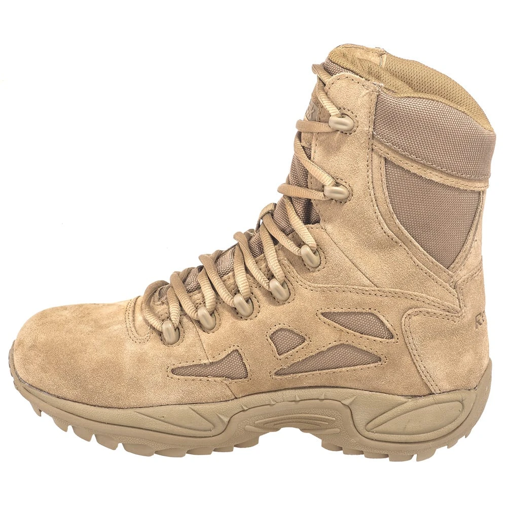 Reebok Boots: Men's RB8977 Coyote Tan 8-Inch Rapid Response Tactical Boots 3 Reebok Boots: Men's RB8977 Coyote Tan 8-Inch Rapid Response Tactical Boots - Image 3