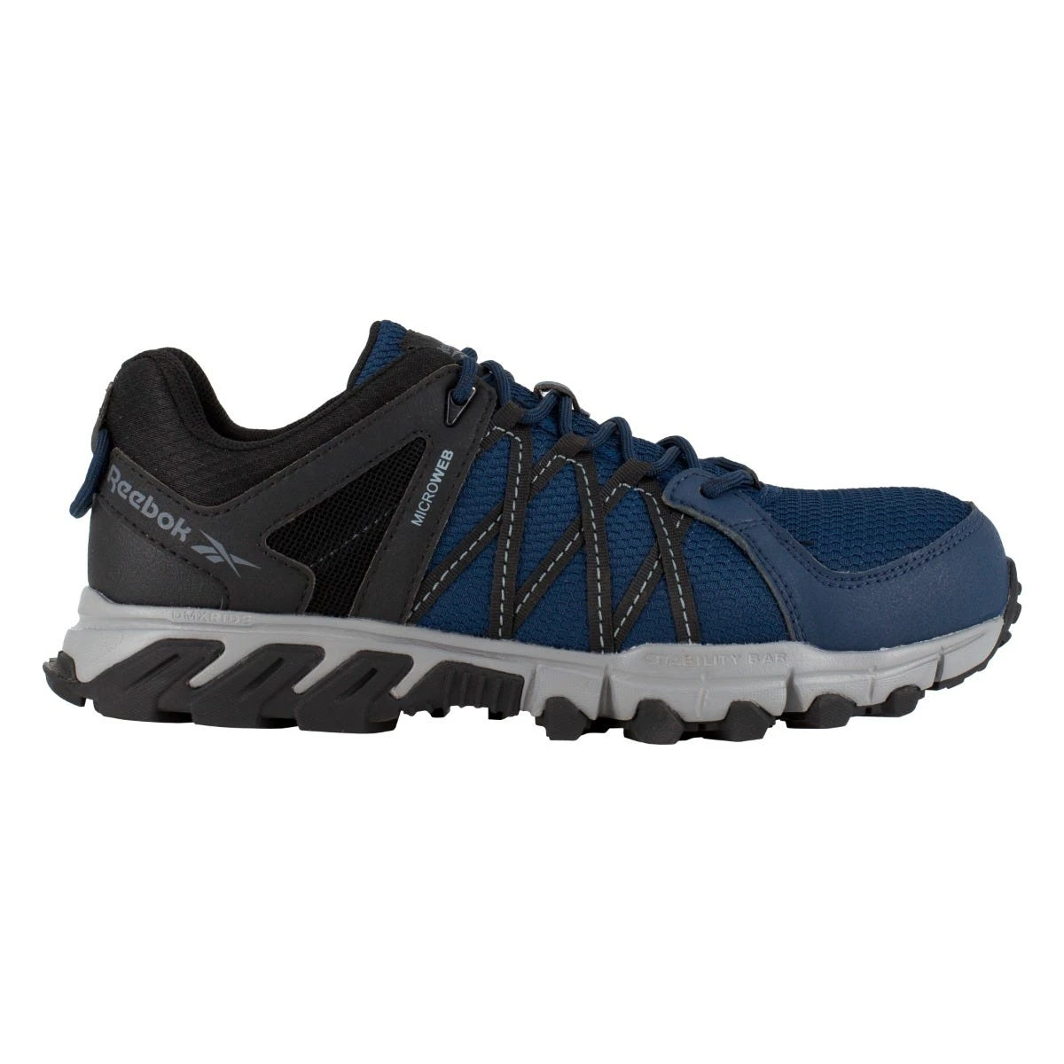 Reebok Shoes: Men's RB3403 Blue Trailgrip Work EH Composite Toe Slip Resistant Athletic Shoe 2 Reebok Shoes: Men's RB3403 Blue Trailgrip Work EH Composite Toe Slip Resistant Athletic Shoe - Image 2