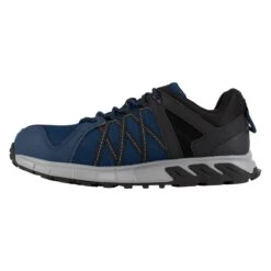 Reebok Shoes: Men's RB3403 Blue Trailgrip Work EH Composite Toe Slip Resistant Athletic Shoe 7 Reebok Shoes: Men's RB3403 Blue Trailgrip Work EH Composite Toe Slip Resistant Athletic Shoe -Fashion Clothing Store reebok rb3403 trailgrip work 04
