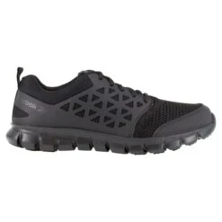 Reebok Shoes: Men's RB4035 Black Sublite Cushion ESD Slip Resistant Athletic Shoe -Fashion Clothing Store reebok rb4035 rb435 sublite cushion work 01