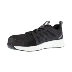 Reebok Shoes: Men's RB4311 Black White Composite Toe Athletic Work Shoe 7 Reebok Shoes: Men's RB4311 Black White Composite Toe Athletic Work Shoe -Fashion Clothing Store reebok rb4311 fusion flexweave work 03