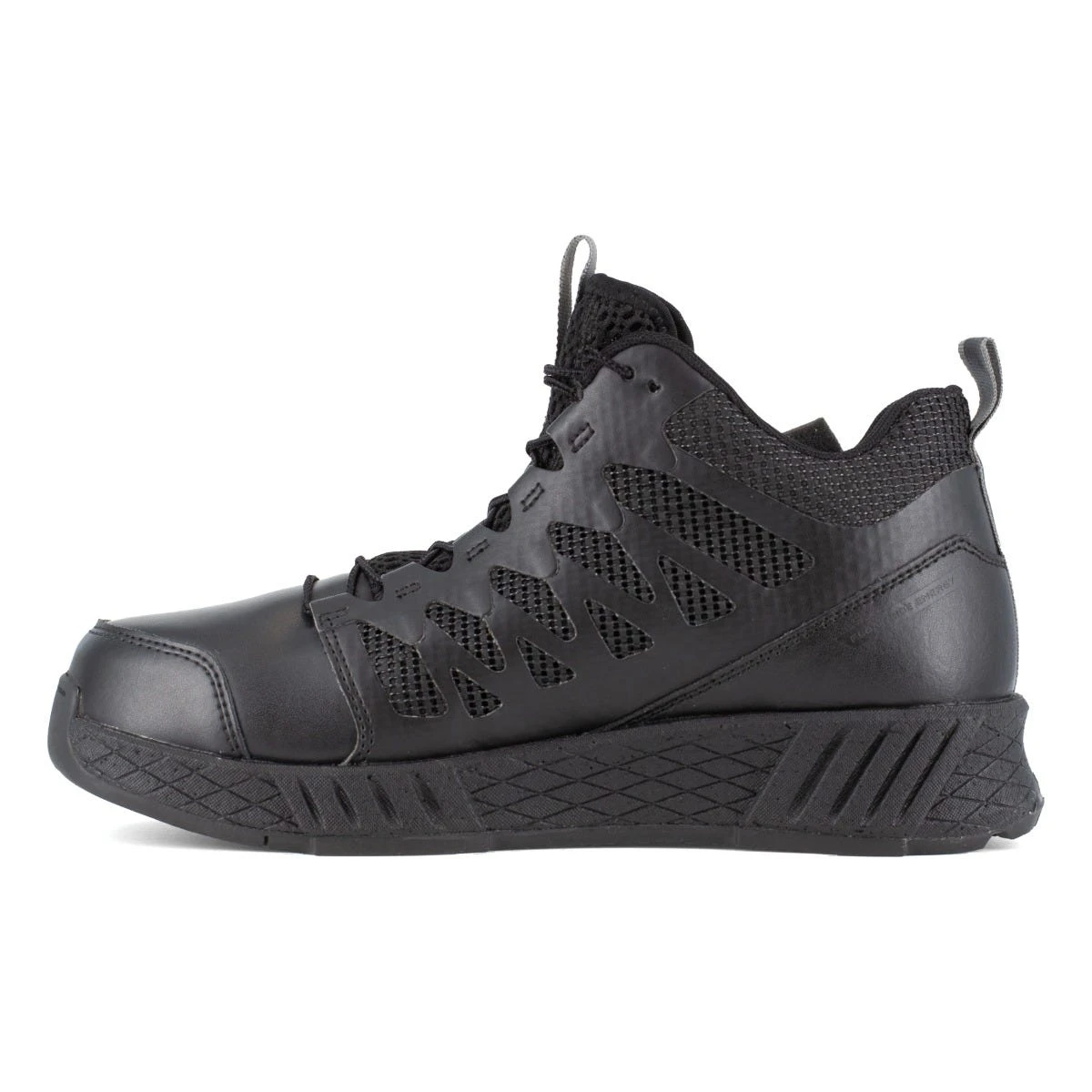 Reebok Shoes: Men's RB4350 Black Floatride Energy Tactical Mid Rise Soft Toe Work Boot 4 Reebok Shoes: Men's RB4350 Black Floatride Energy Tactical Mid Rise Soft Toe Work Boot - Image 4