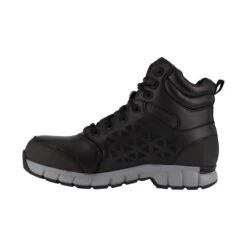 Reebok Boots Women's RB467 Black Sublite Cushion EH Alloy Toe Slip Resistant Work Boot 7 Reebok Boots Women's RB467 Black Sublite Cushion EH Alloy Toe Slip Resistant Work Boot -Fashion Clothing Store reebok rb4607 rb467 sublite cushion work 04 1