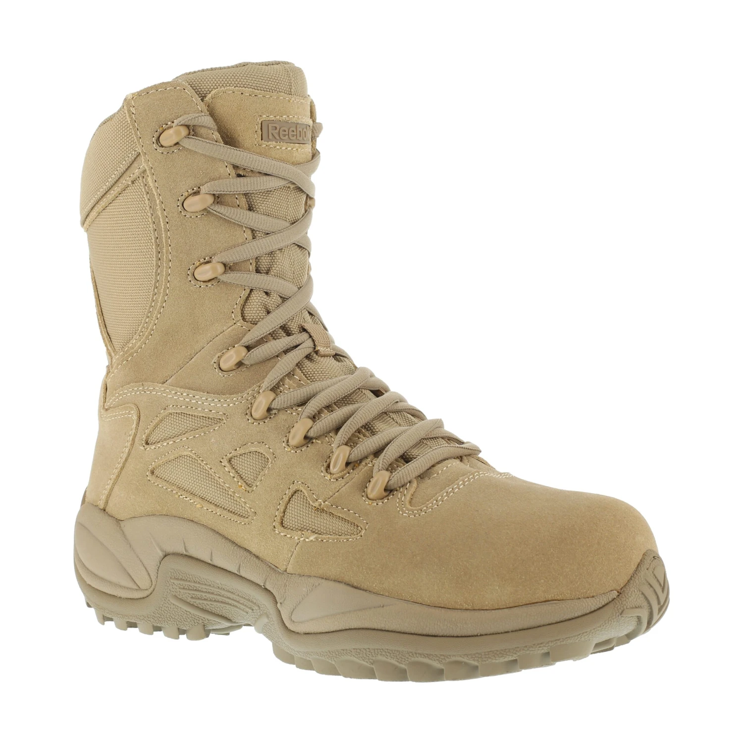 Reebok Boots: Men's Tan RB8895 Rapid Response Non Metallic Military Boots 3 Reebok Boots: Men's Tan RB8895 Rapid Response Non Metallic Military Boots - Image 3