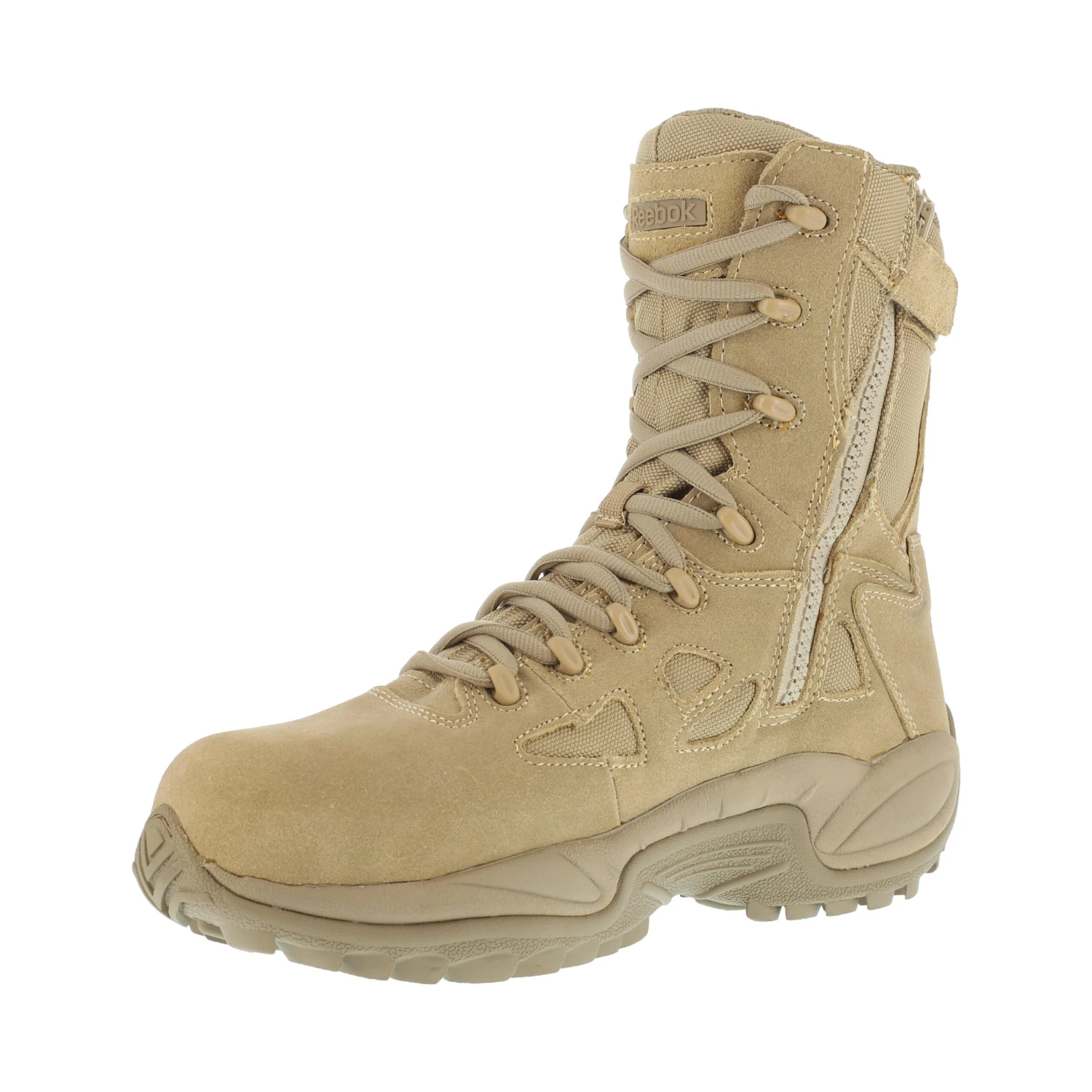 Reebok Boots: Men's Tan RB8895 Rapid Response Non Metallic Military Boots 4 Reebok Boots: Men's Tan RB8895 Rapid Response Non Metallic Military Boots - Image 4