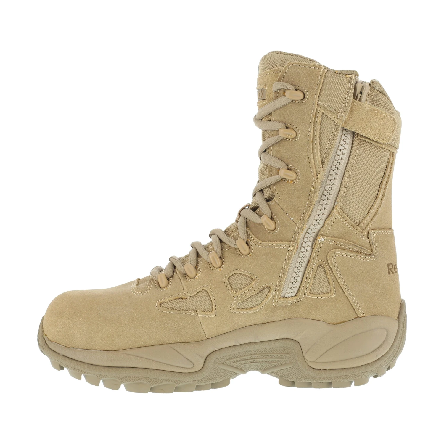 Reebok Boots: Men's Tan RB8895 Rapid Response Non Metallic Military Boots 2 Reebok Boots: Men's Tan RB8895 Rapid Response Non Metallic Military Boots - Image 2