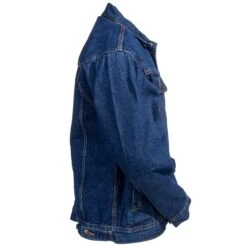 Wrangler Jackets: Men's Rugged Wear RJK32 AN Flannel Lined Denim Jacket -Fashion Clothing Store rjk32an 3