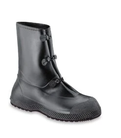 Servus Boots: Men's 11001 Black 3 Buckle PVC Overshoe